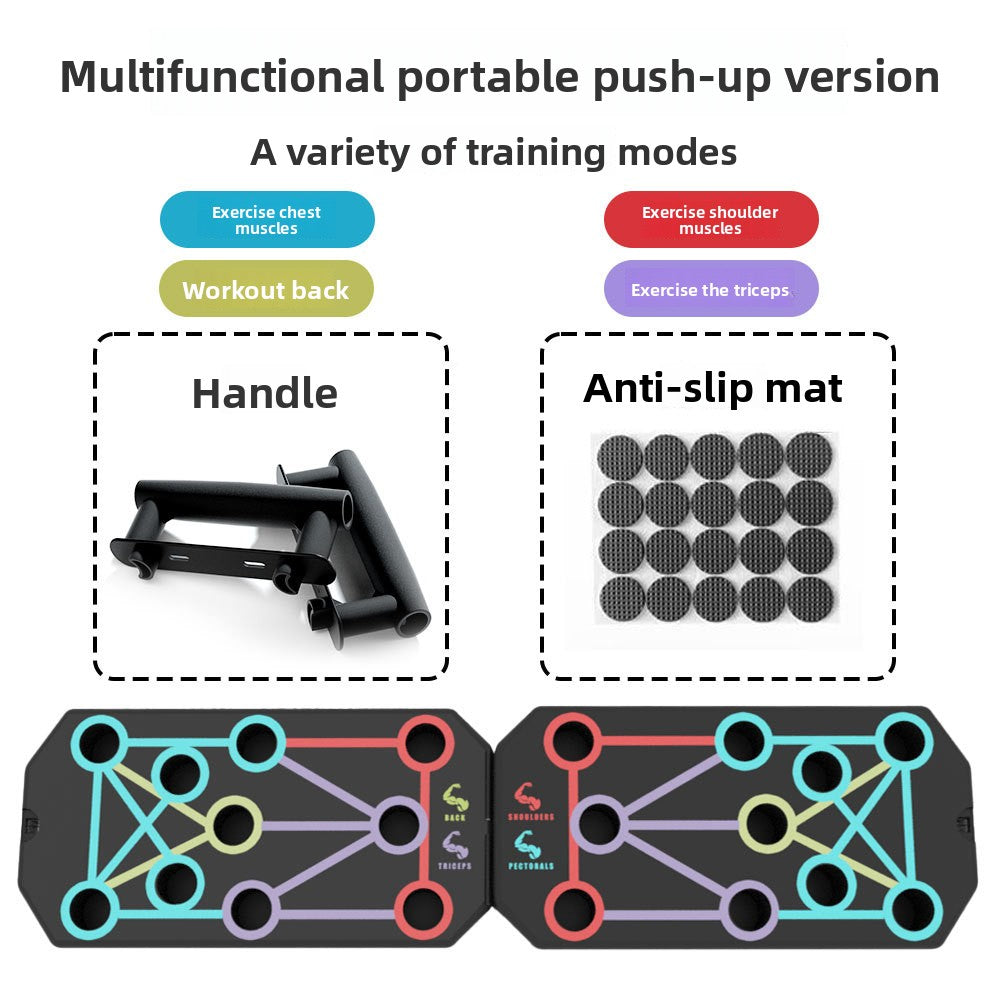 Portable Multi-Functional Push-Up Board